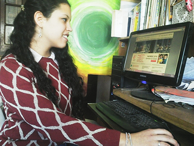 Estudiante de Mecánica admitida para estudiar en el Instituto Balseiro
