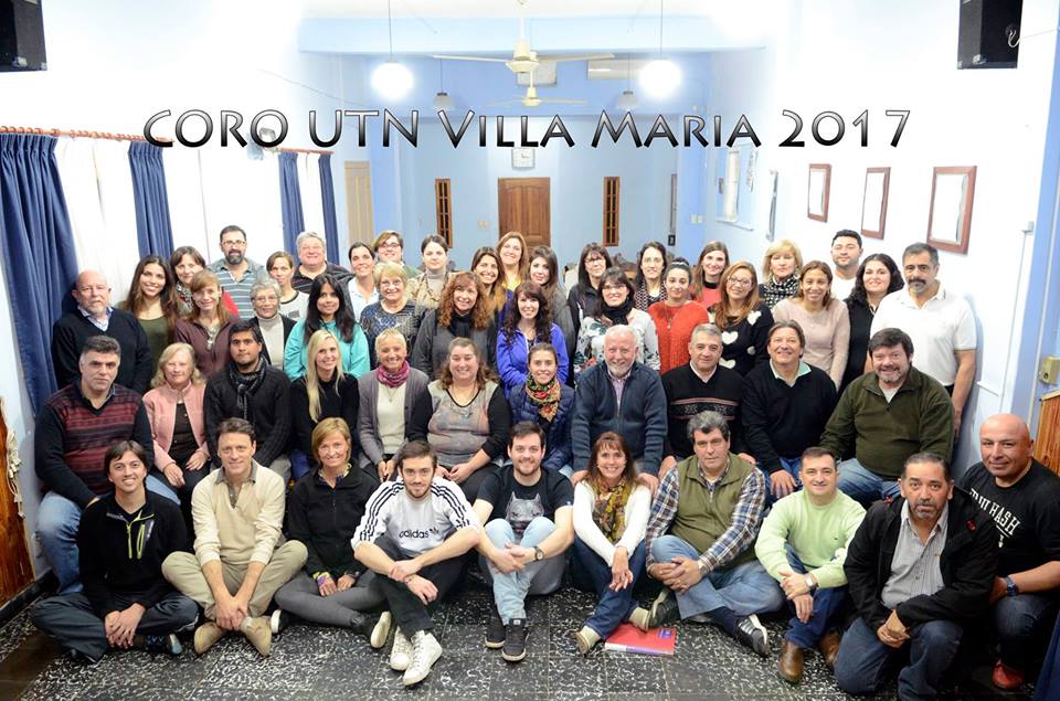 Coro UTN Villa María ofrecerá recital este sábado 9 en El Buen Pastor
