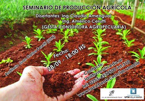 LAR: Desarrollan hoy conferencia sobre Producción Agrícola