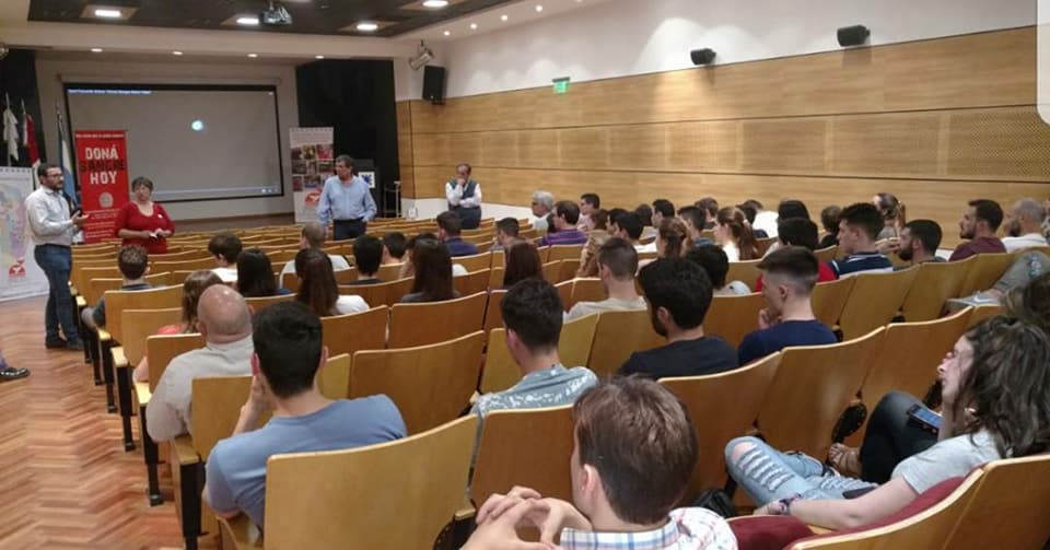 Día del Donante: Interiorizaron a estudiantes sobre la campaña prevista para el 9 de noviembre