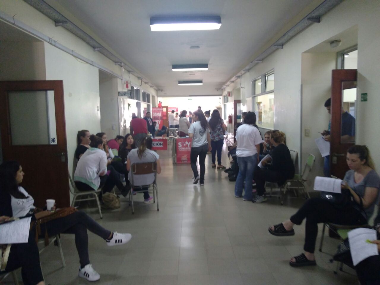 Exitosa campaña de donación de sangre: Más de 120 personas acudieron a la convocatoria de hecha desde la Facultad y de Fundayt