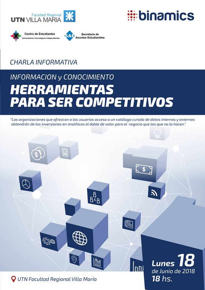 Para estudiantes: Conferencia sobre "Herramientas para ser competitivos"