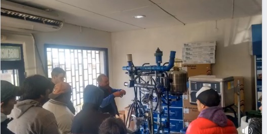 Visitaron tambos modelos estudiantes de Producción Lechera