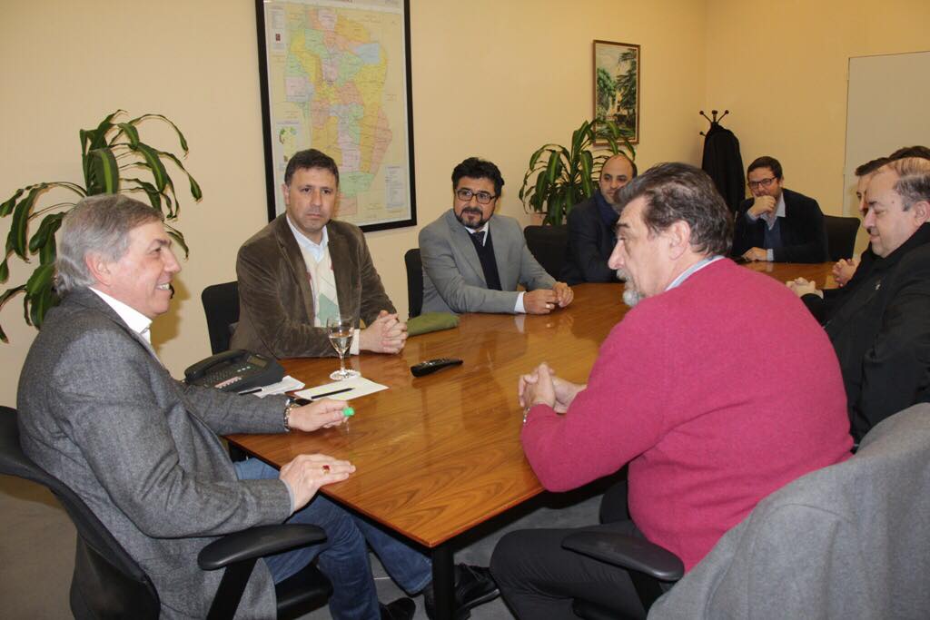 Decano Rosso junto a sus pares de Córdoba y San Francisco se reunió con ministro Massei
