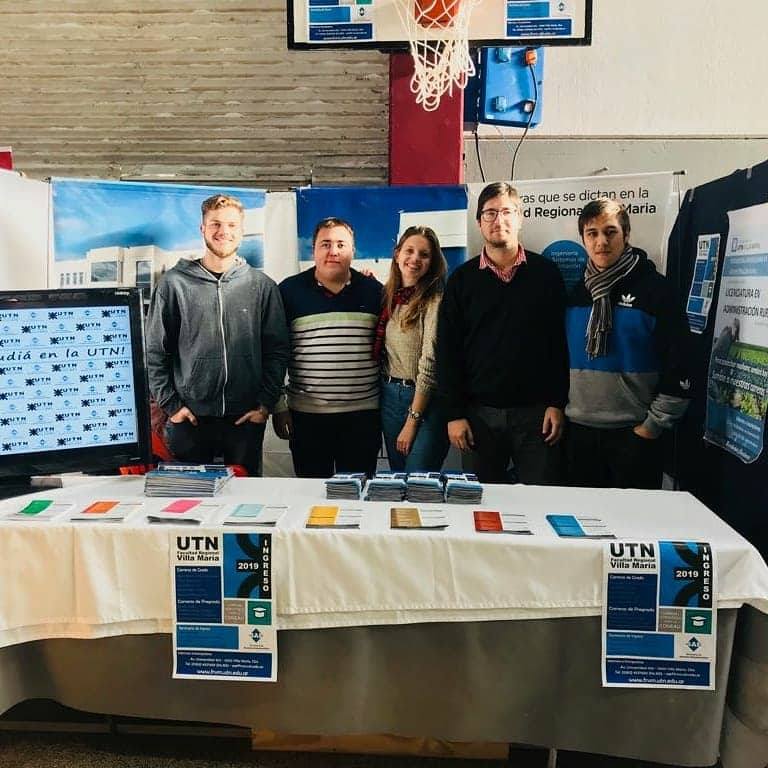 SAE sigue difundiendo oferta educativa: Ahora la Facultad estuvo presente en la Expo Carreras Oncativo 2018