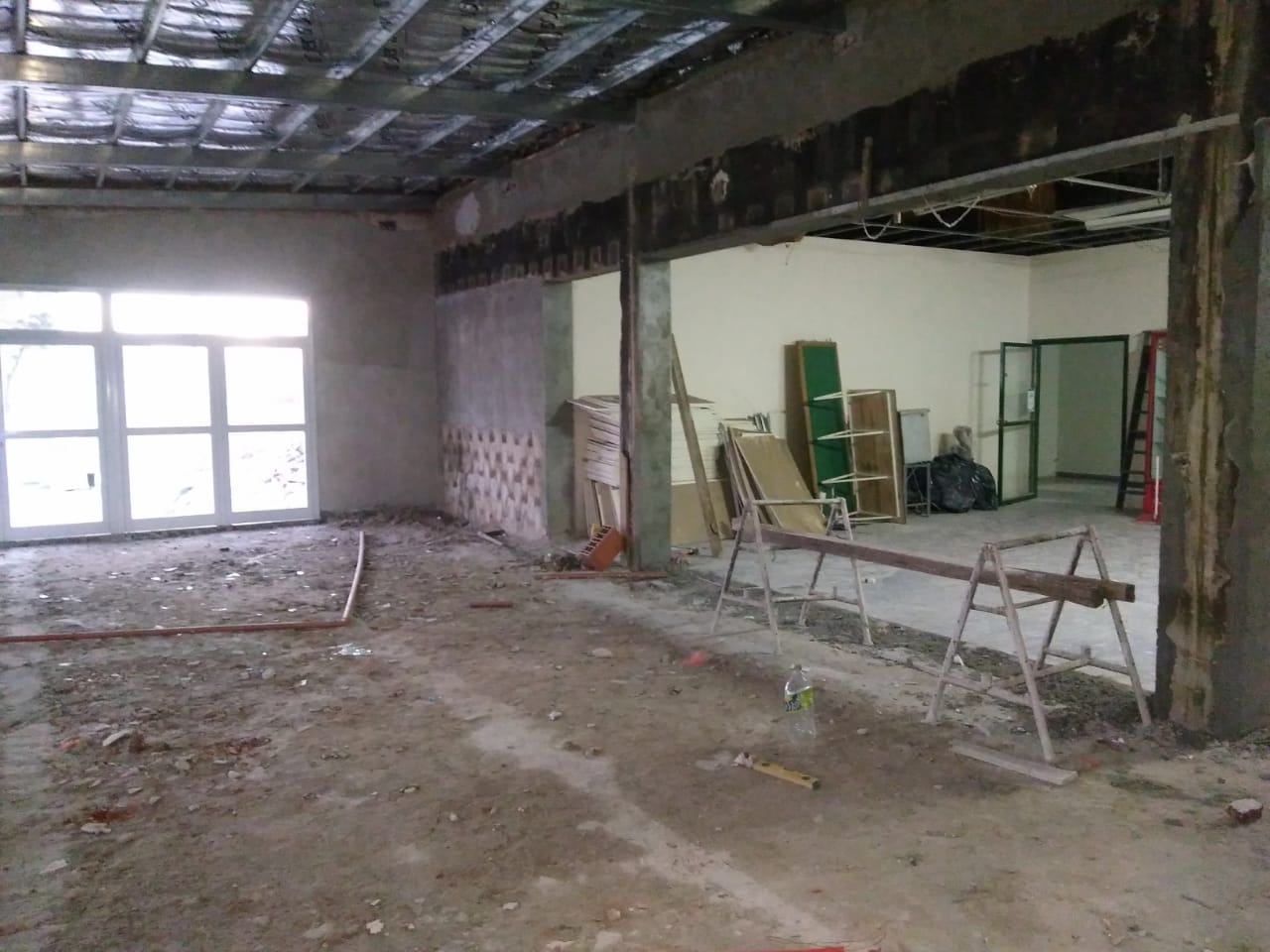 Avanza remodelación de la cantina en el campus universitario