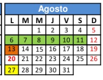 Ultimo llamado a exámenes turno julio-agosto