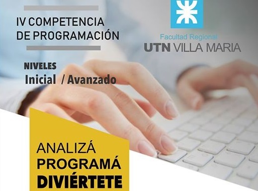 1 de noviembre: IV Competencia de Programación para alumnos y graduados