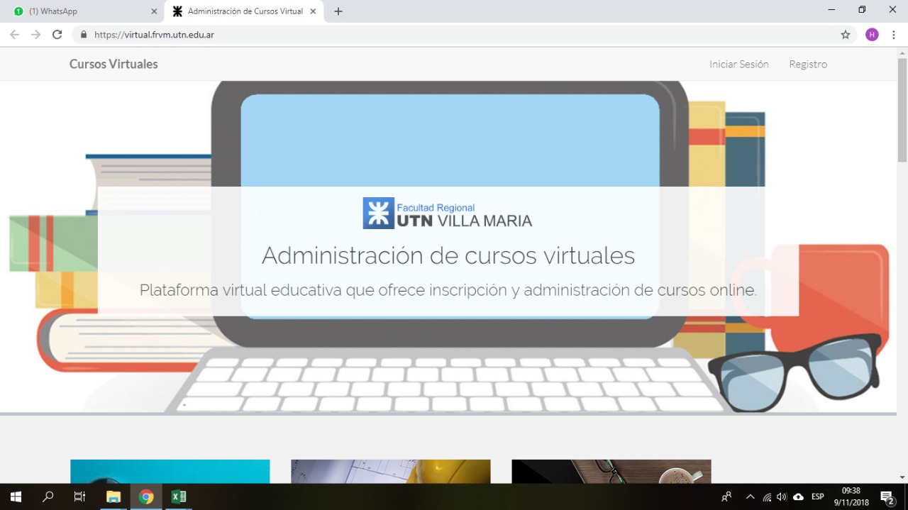 Facultad creo plataforma virtual para capacitar on line 