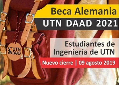 Prorrogan cierre inscripción preselección 2011 Programa UTN DAAD