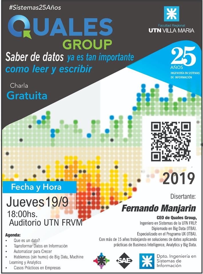 "Saber de datos", eje de actividad en el auditorio