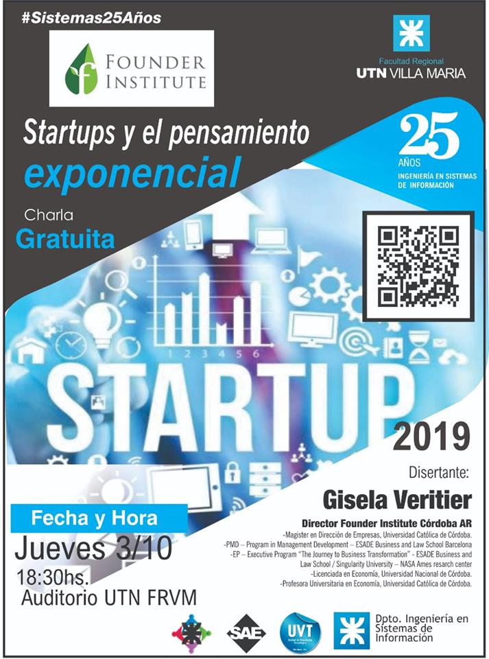 Para conocer sobre "Startups y el Pensamiento Exponencial"