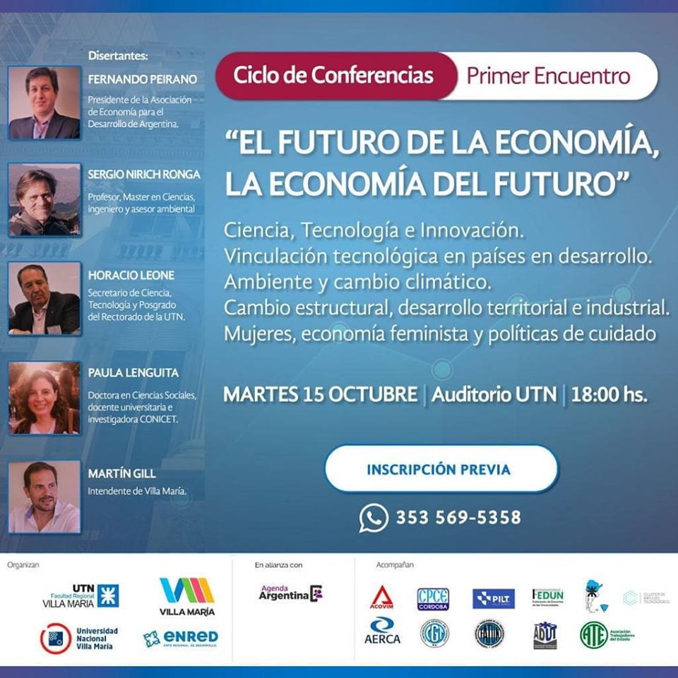 El futuro de la Economía, eje de debate en la UTN