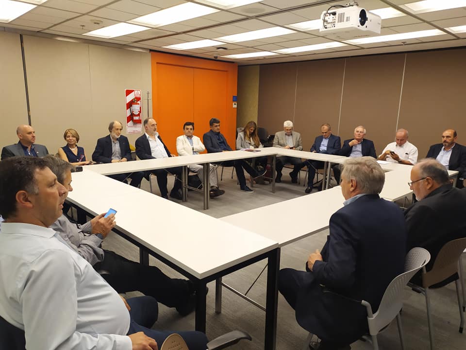 El Decano Rosso visitó las oficinas de Microsoft en Argentina.