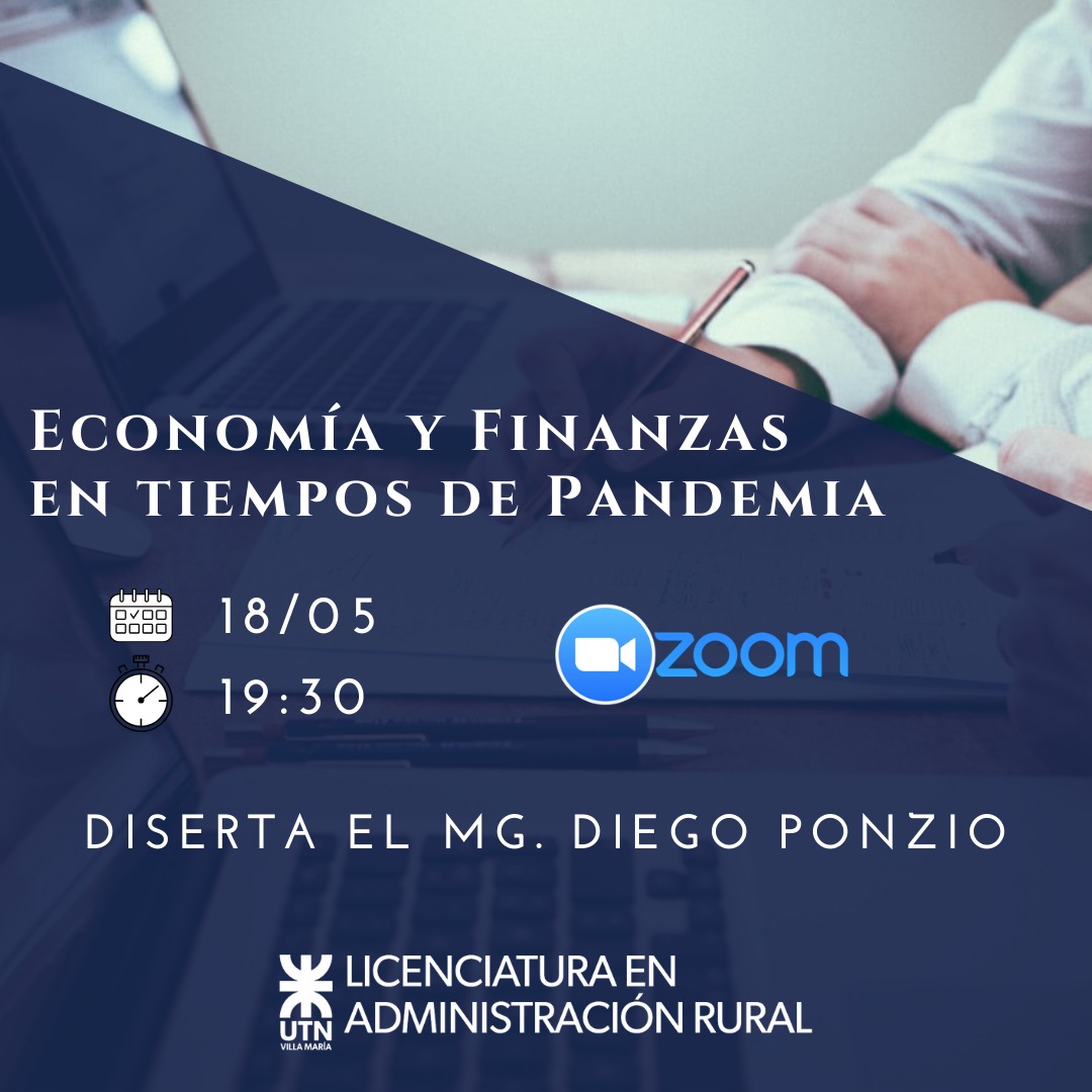 Proponen reflexionar sobre economía y finanzas en contexto de Pandemia