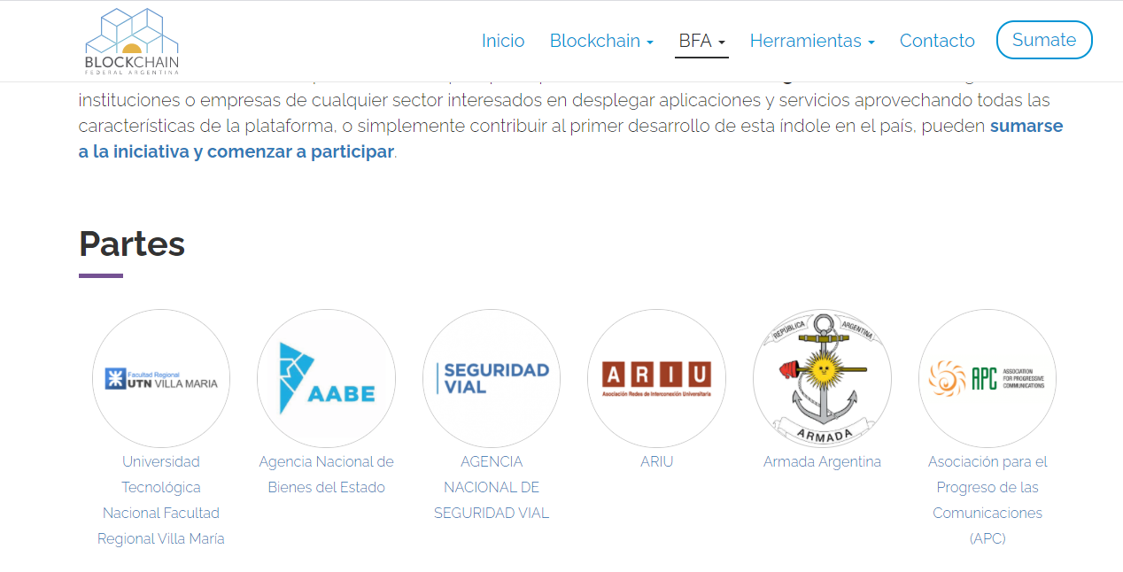 La UTN Villa María se suma a Blockchain Federal Argentina