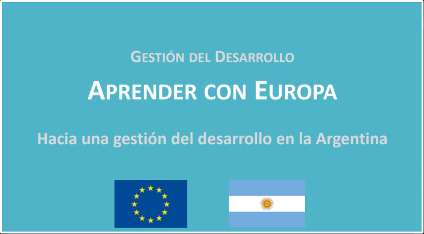 Invitan a participar del ciclo "Aprender con Europa"