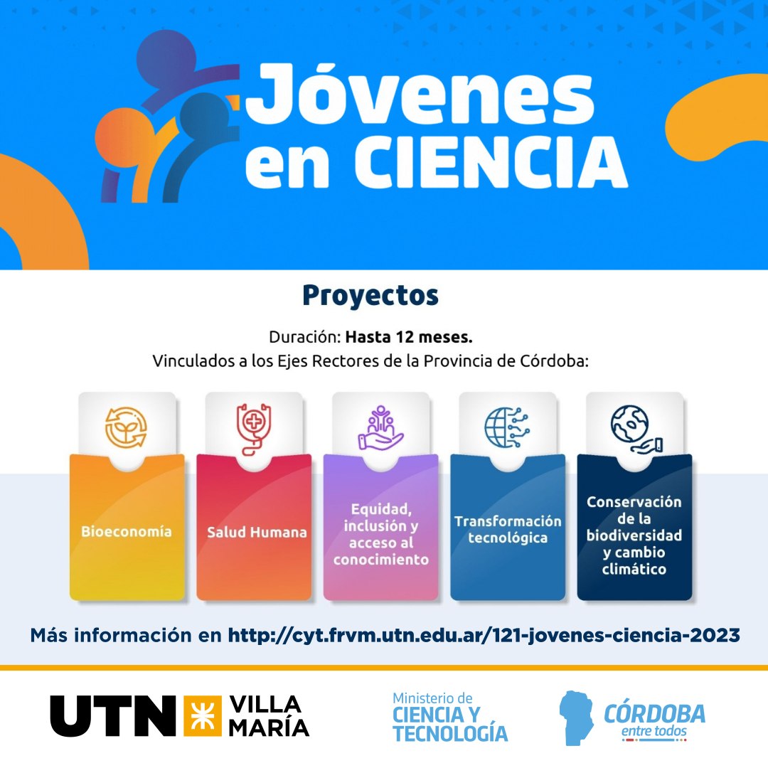 "Jóvenes en Ciencia" una propuesta con muchos beneficios