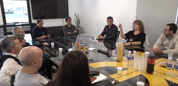La Secretaria Académica del Rectorado se reunión con docentes y autoridades de la FRVM