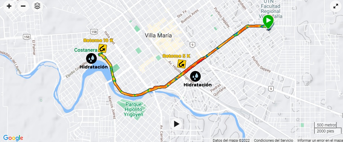 Ruta 10 kilómetros