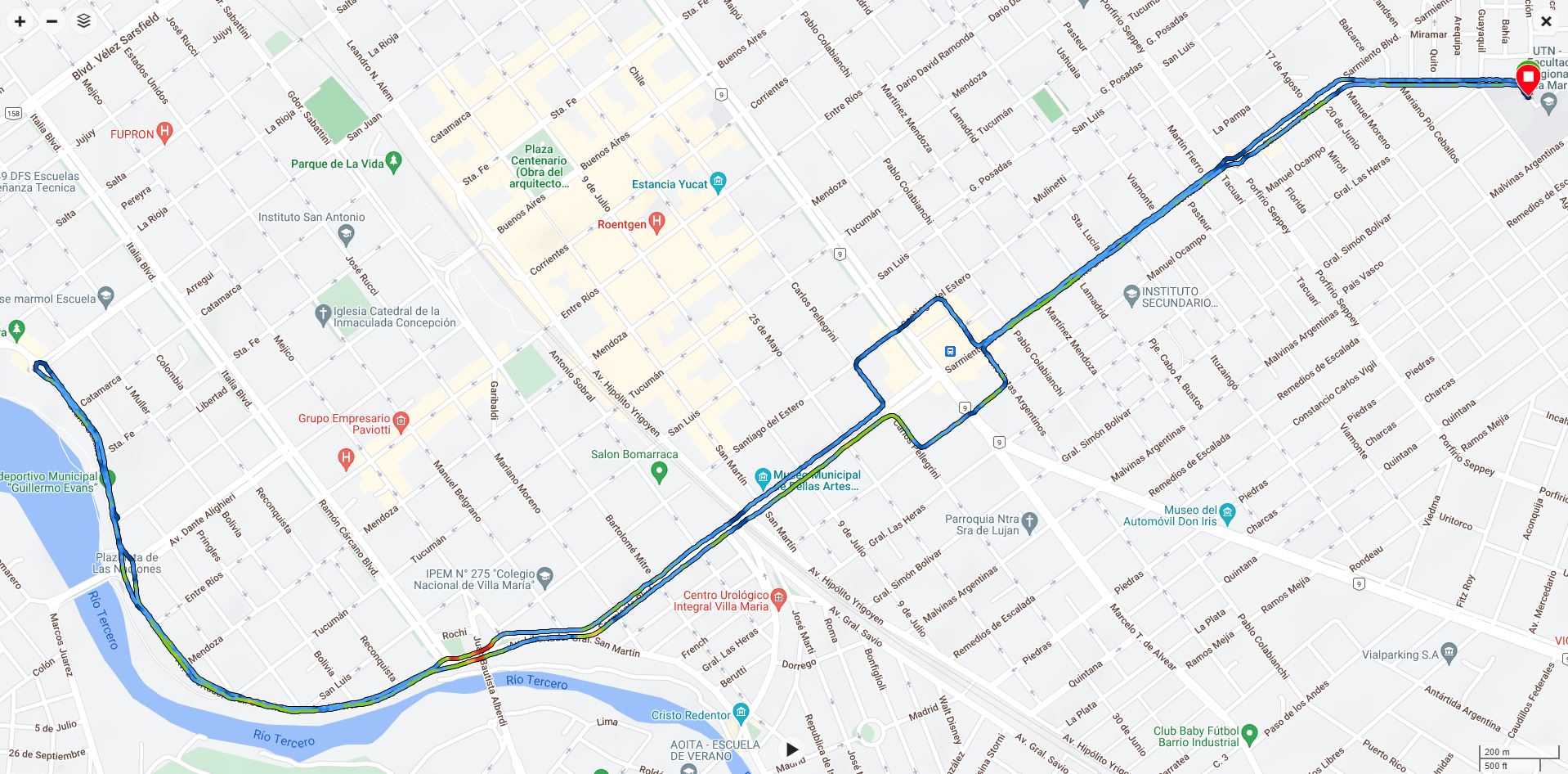 Ruta 10 kilómetros