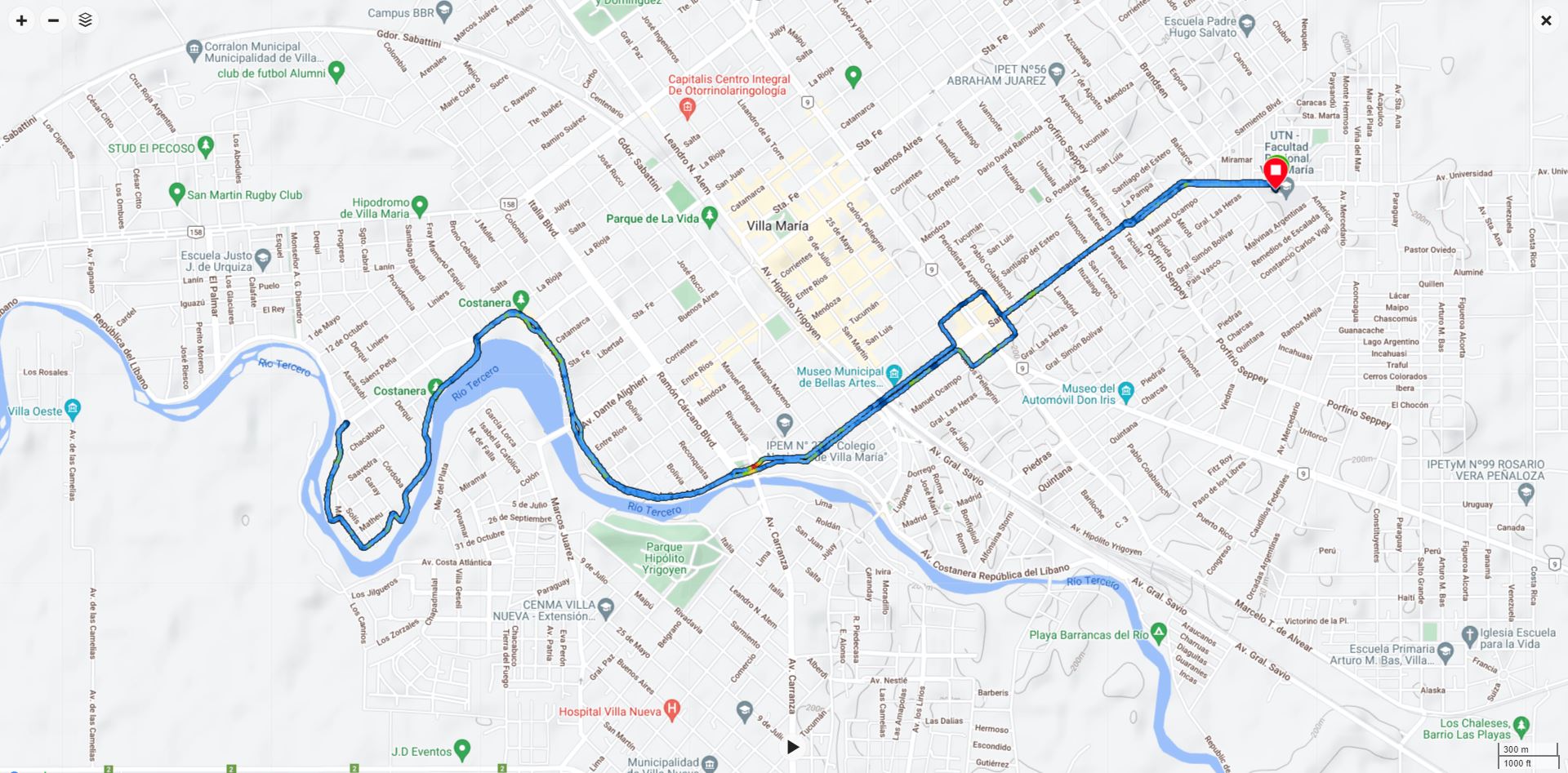 Ruta 15 kilómetros